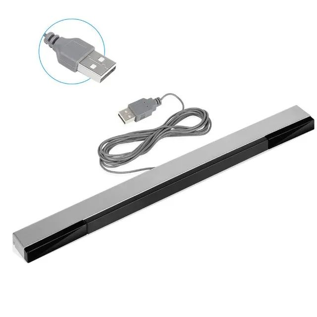 Sensor Bar USB para Nintendo Wii, Wii U e PC