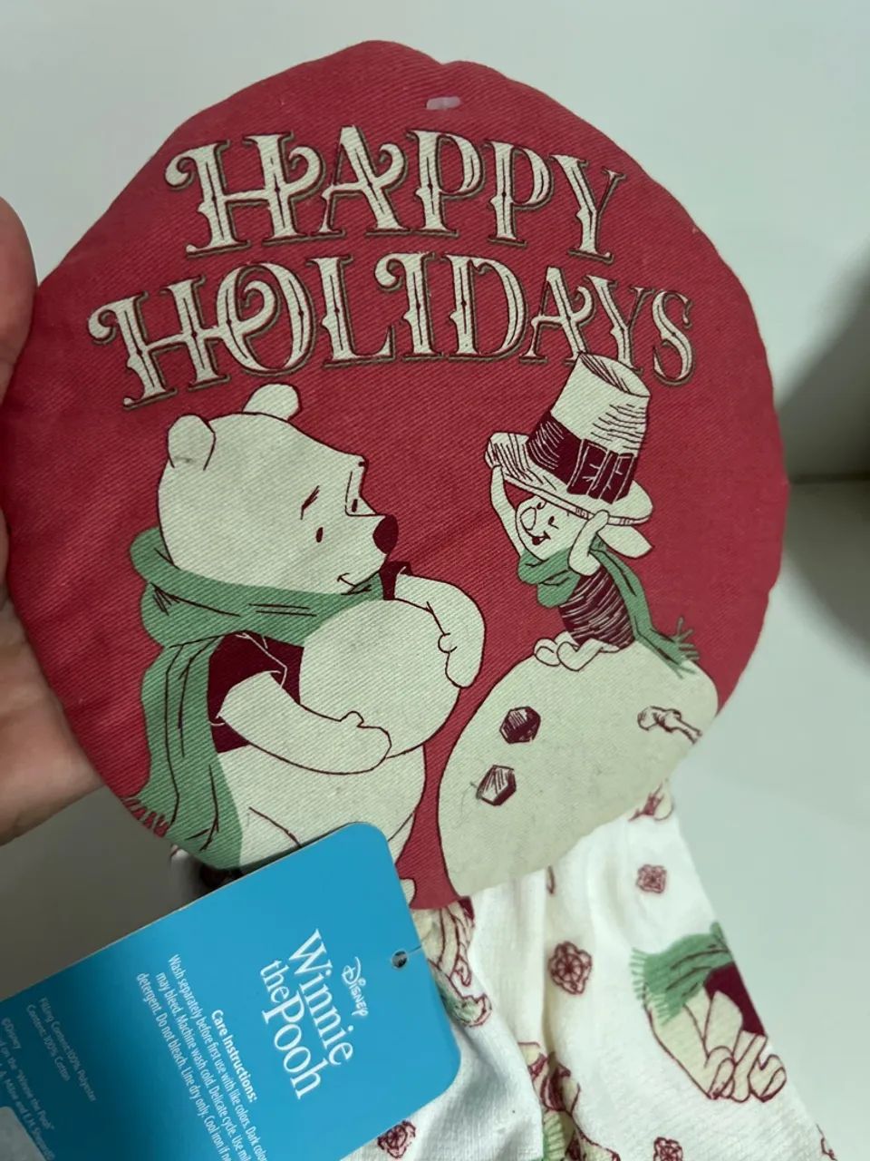 Bate mão pano de prato Disney Pooh  - Foto 3