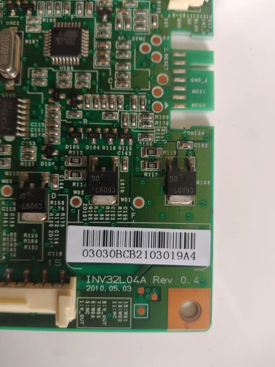 Placa inverter da TV semp Toshiba le3250(a)wda -inv32lo4a funcionando  - Foto 2