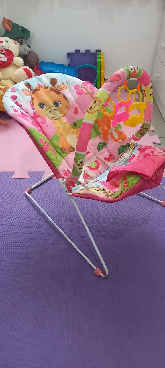 Assento Vibratório para Bebê - Girafa