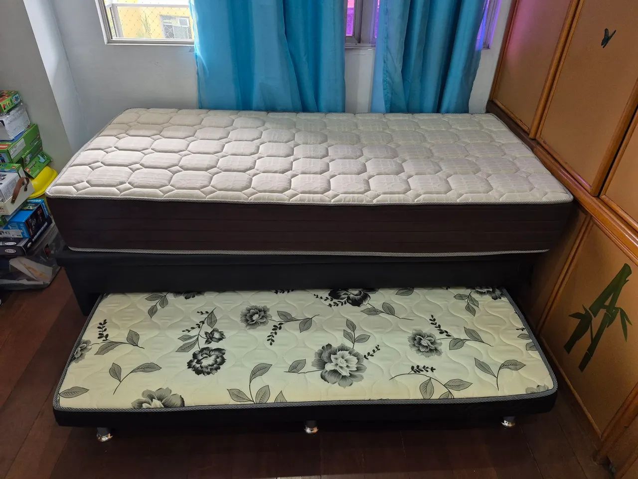 Bicama baú box solteiro - Ortobom