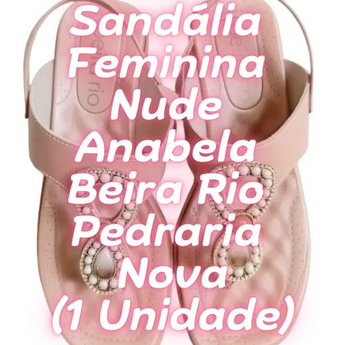Sandália Anabela Beira Rio 