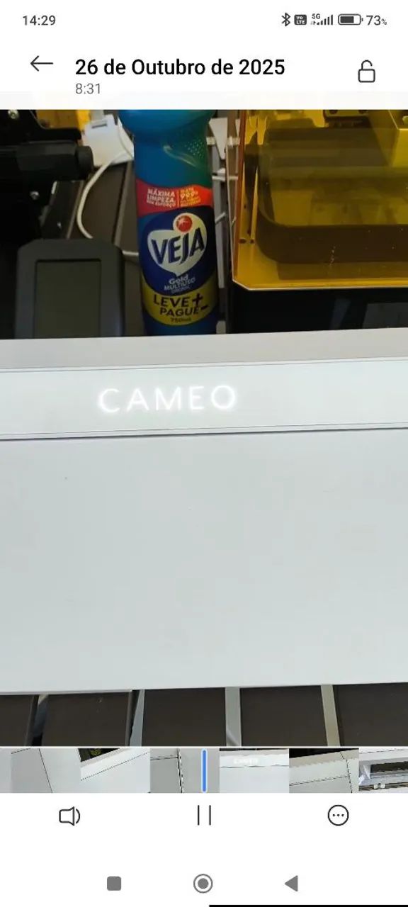 Plotter de Recorte Cameo 4 - Nunca Usada 