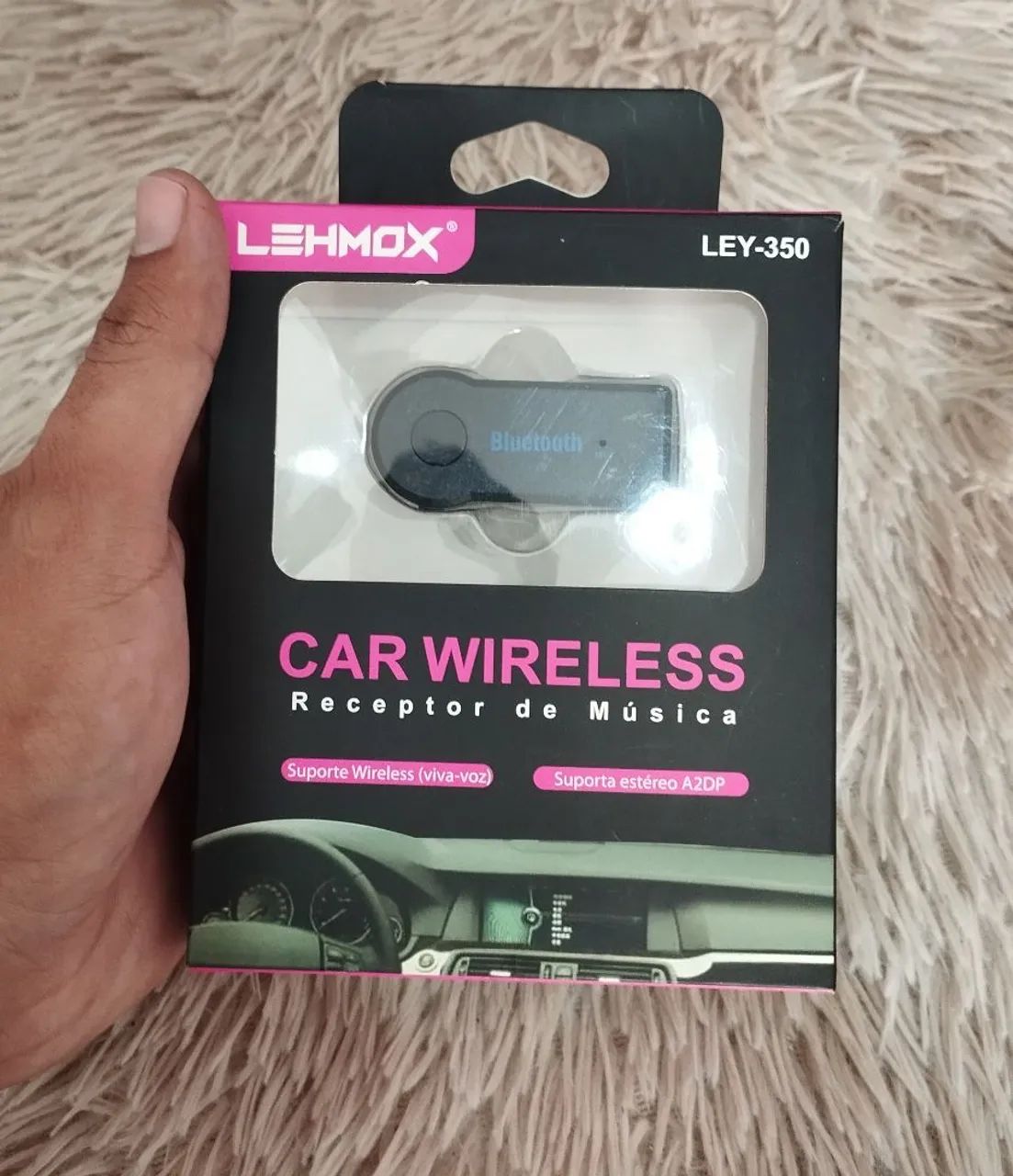 Transmissor Bluetooth para Carro LEHMOX LEY-350 - Foto 4