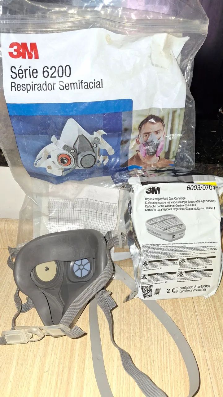 Máscara Respiratória 3M 6000 Série - Foto 2