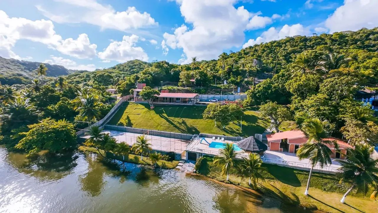 Casa 5 Suítes à Beira da Lagoa - Broma - Marechal Deodoro