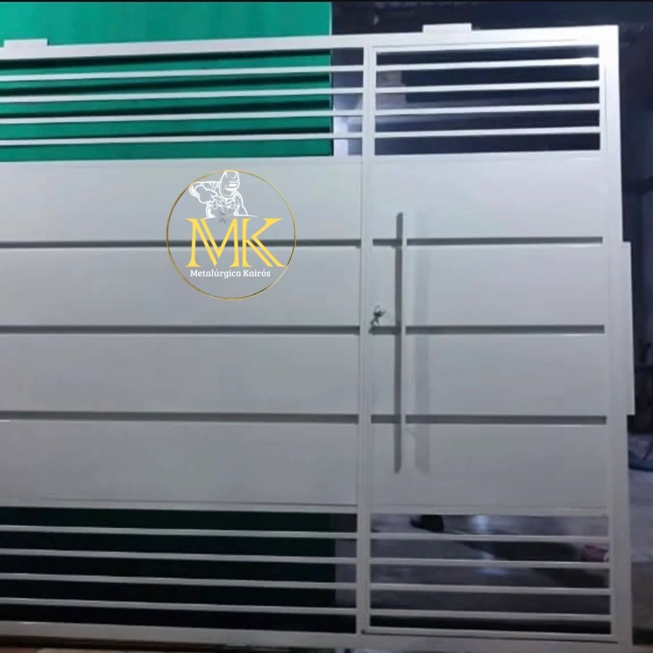 Portão de  com Design Moderno64842053452673122