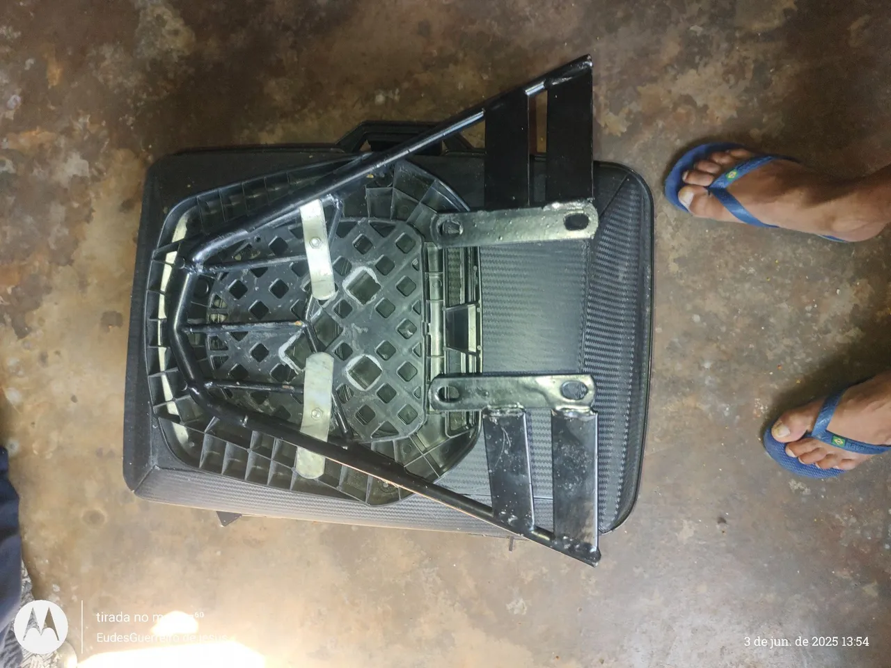 Bagageiro para moto