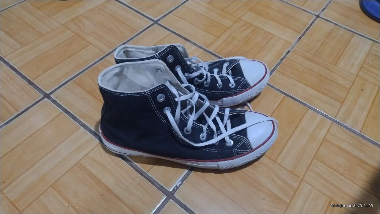 Tênis Converse All Star Cano Alto Preto