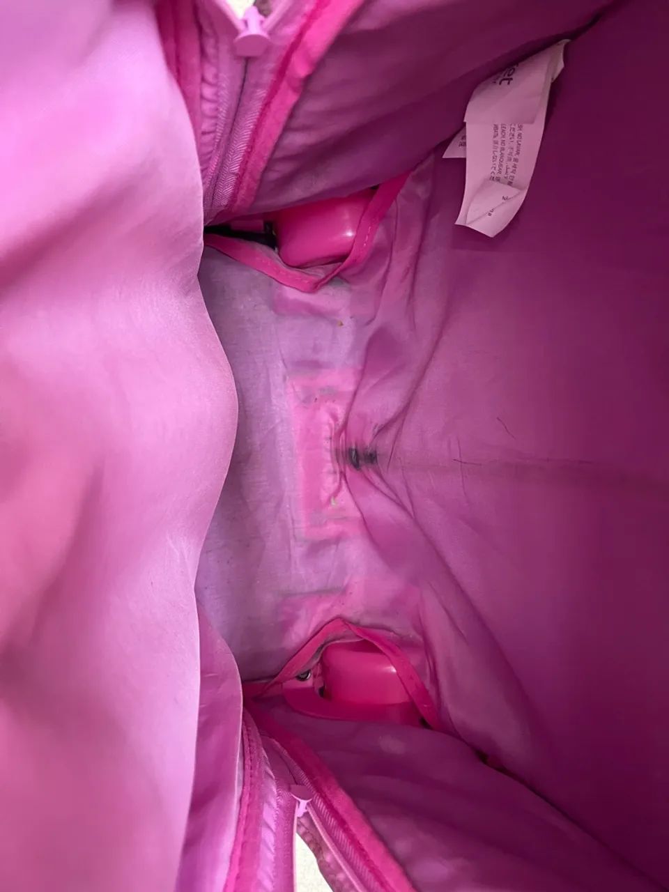 Mochila de rodinhas infantil com estampa de unicórnio - Foto 4