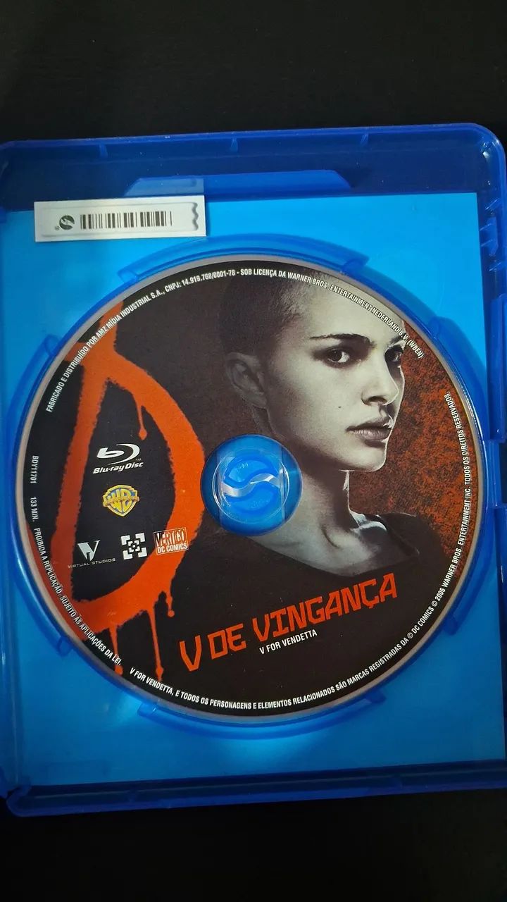 V de Vingança Blu-ray  - Foto 2