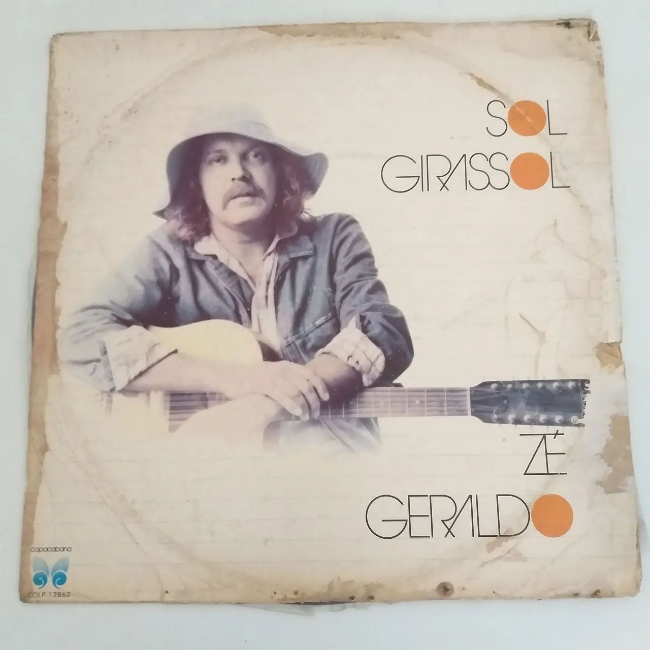 Disco de Vinil Sol Girassol Zé Geraldo