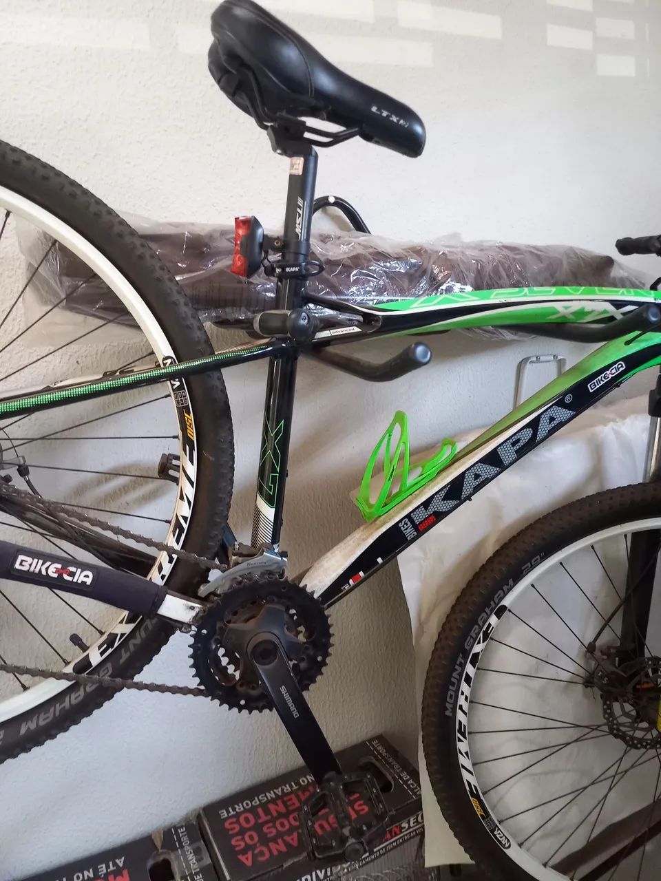 Bicicleta aro 29 alumínio shimano - Foto 5
