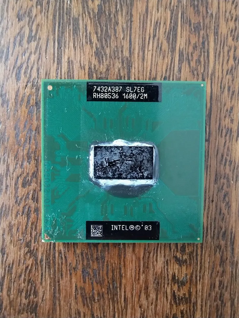 Processador Intel Pentium 4 M725 1.60GHz