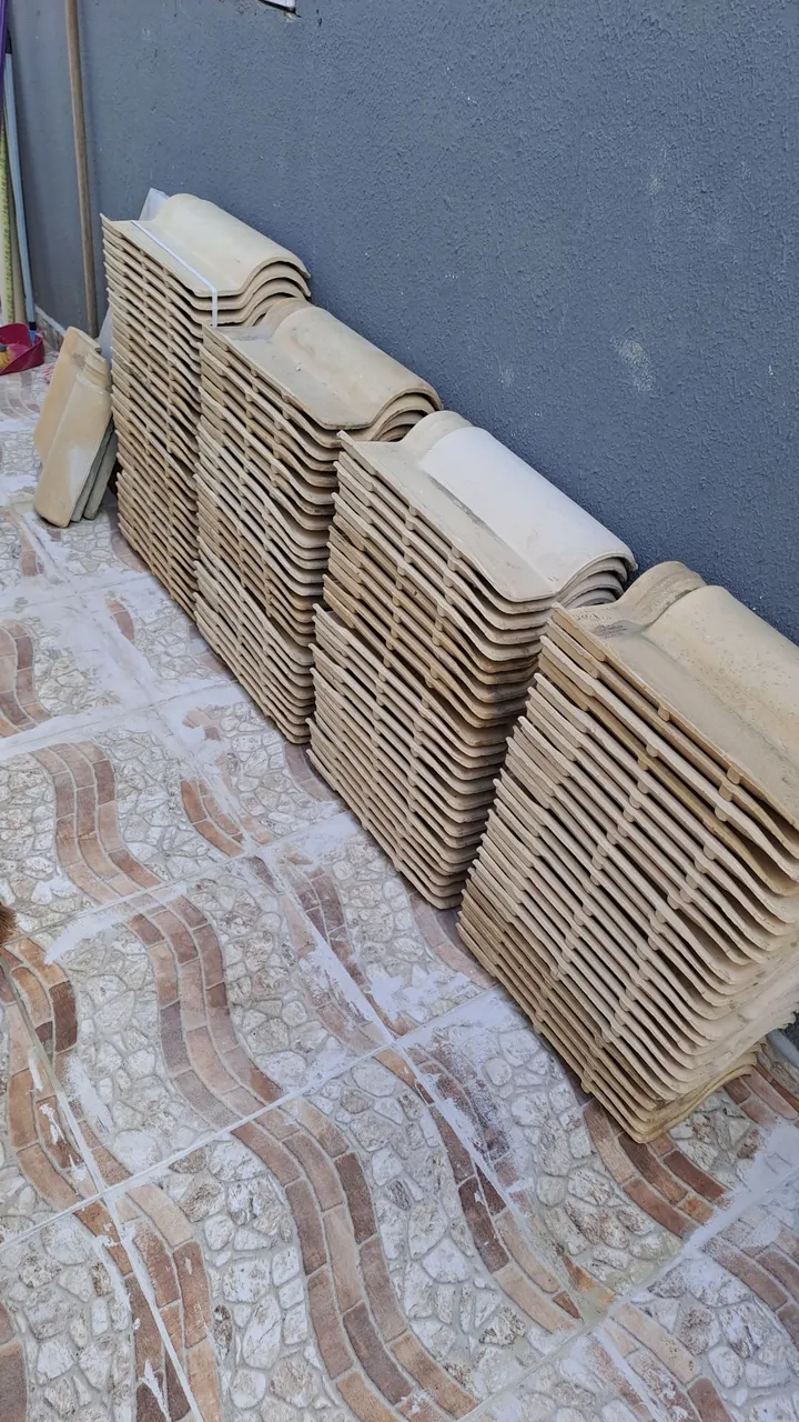 Telhas de cerâmica