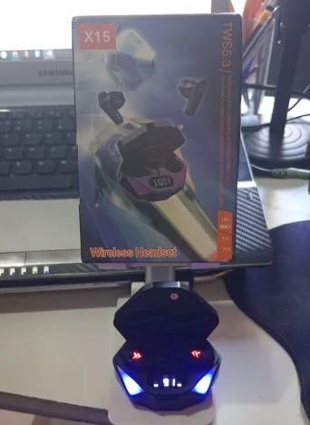 Fone de Ouvido, sem Fio, Bluetooth TWS Stereo Ultrabaixa Latency Gaming Headset - Foto 3