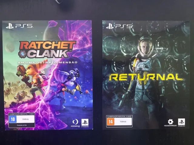 jogo Ratchet & Clank: Rift Apart + Returnal Midia Digital Ps5