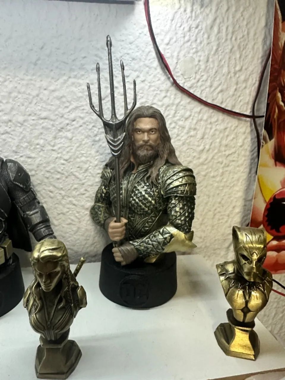 Liga da Justiça Completa Coleção Bustos da Eaglemoss - Foto 5