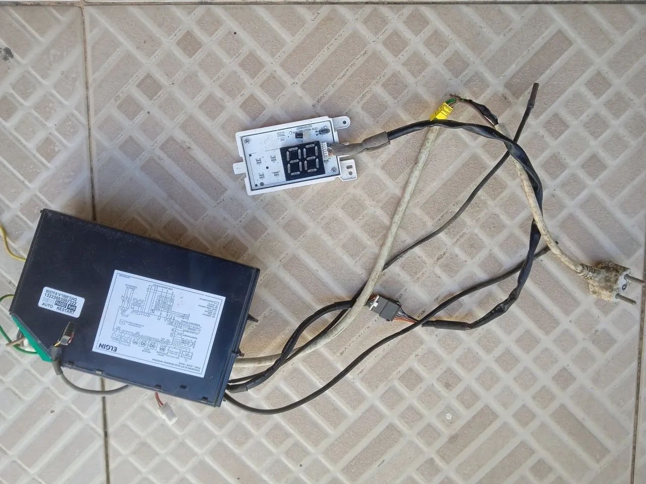 Placas eletrônica completa a ar condicionado Elgin 12 mil BTUs Elgin 