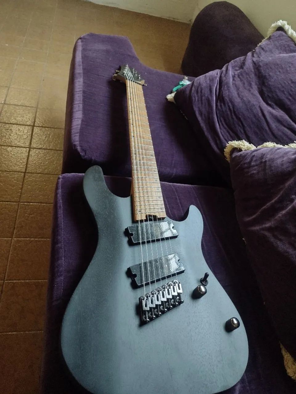 Guitarra Cort KX307MS OPM 7 cordas  - Foto 4