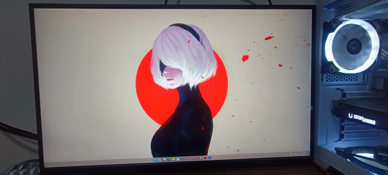 Monitor 27 2K QHD HDR IPS 165 hz + Monitor FHD IPS 24