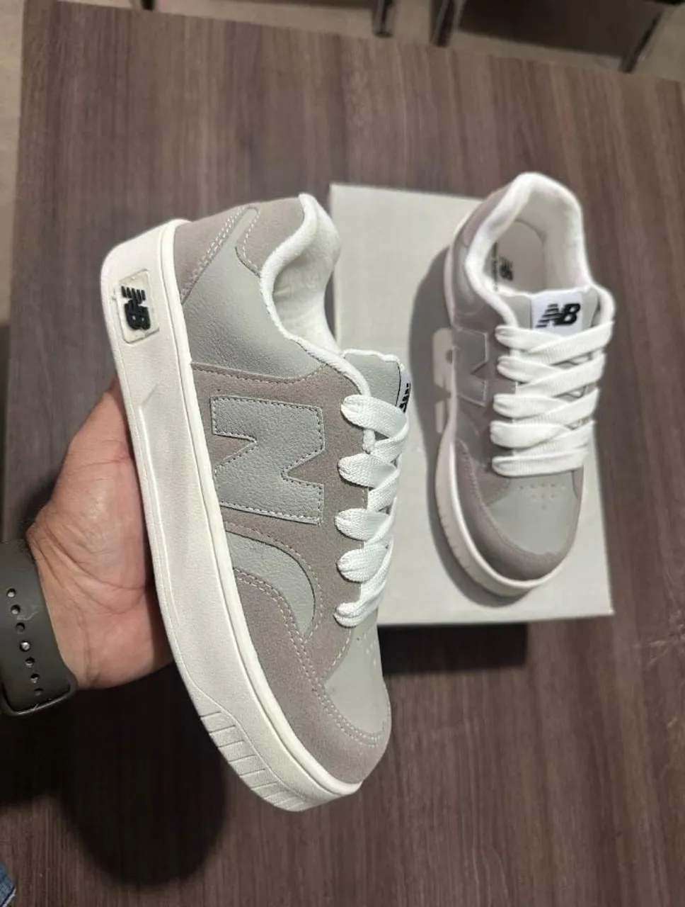 Tênis New Balance Cinza - Novo!