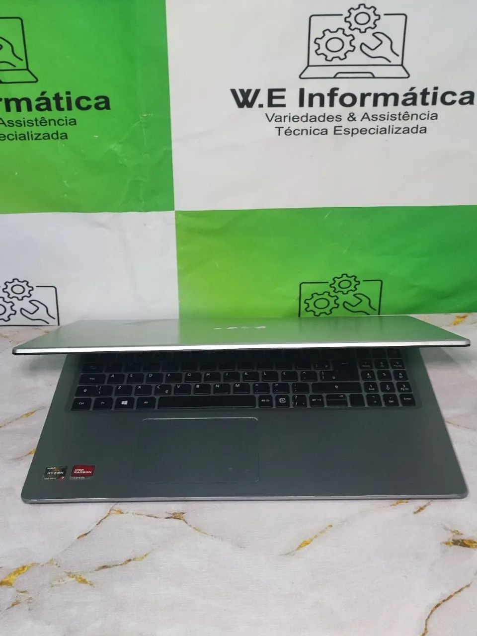 Notebook Acer Ryzen 7 8gb 256gb 2gb de placa de vídeo com garantia e entrega  - Foto 5