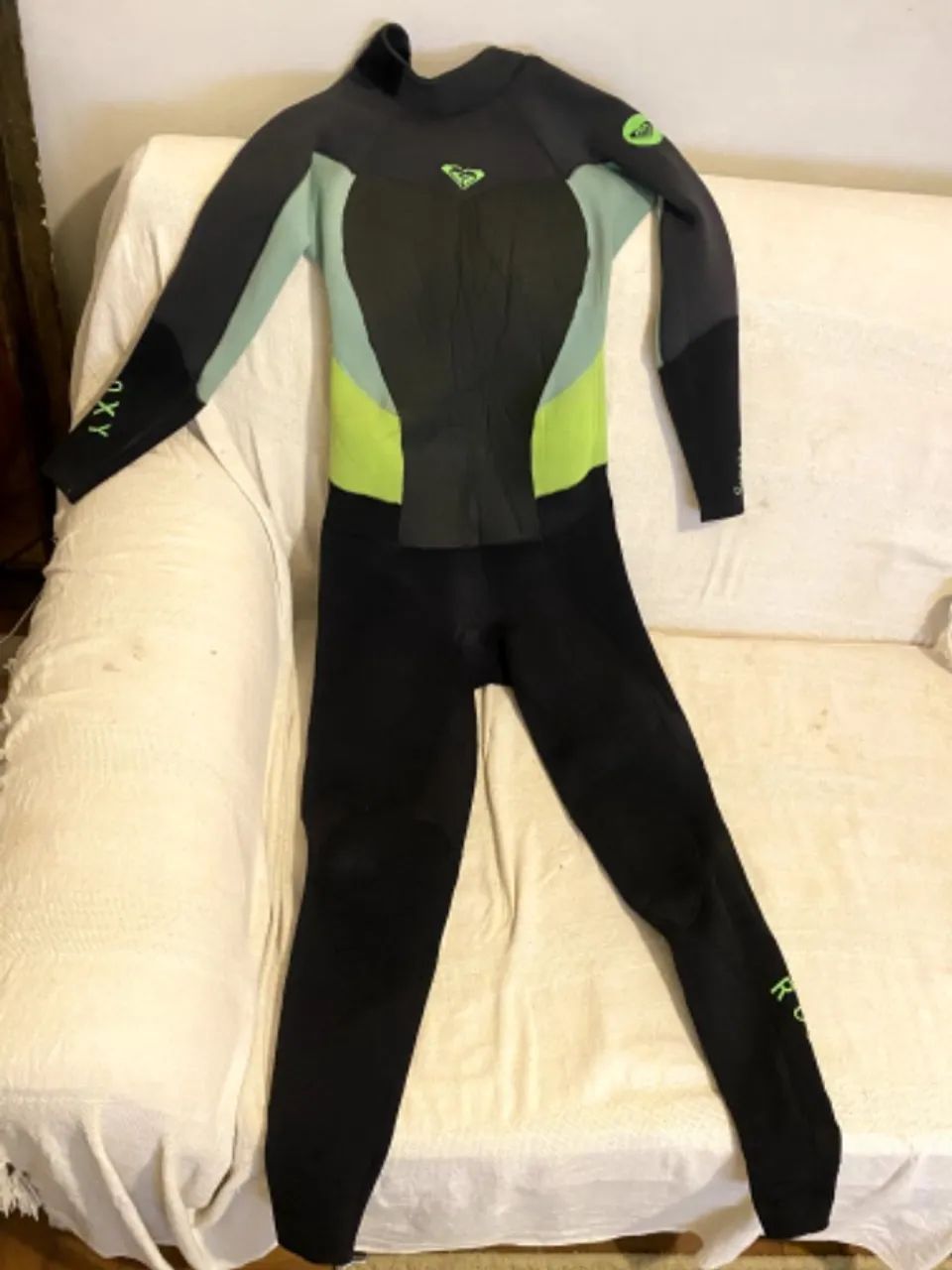 Long John Feminino Roxy Syncro 3/2mm - Tam. 6 - Foto 2