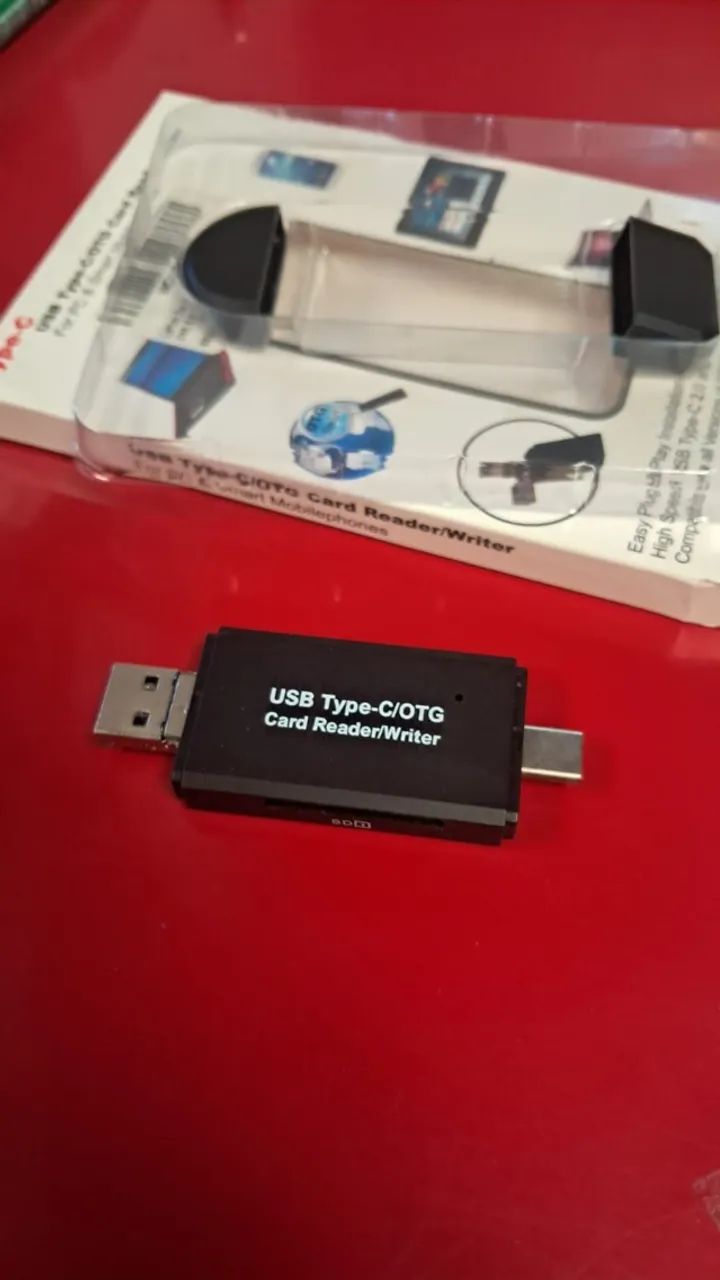 Leitor de Cartão SD e MicroSD USB e C - Foto 2