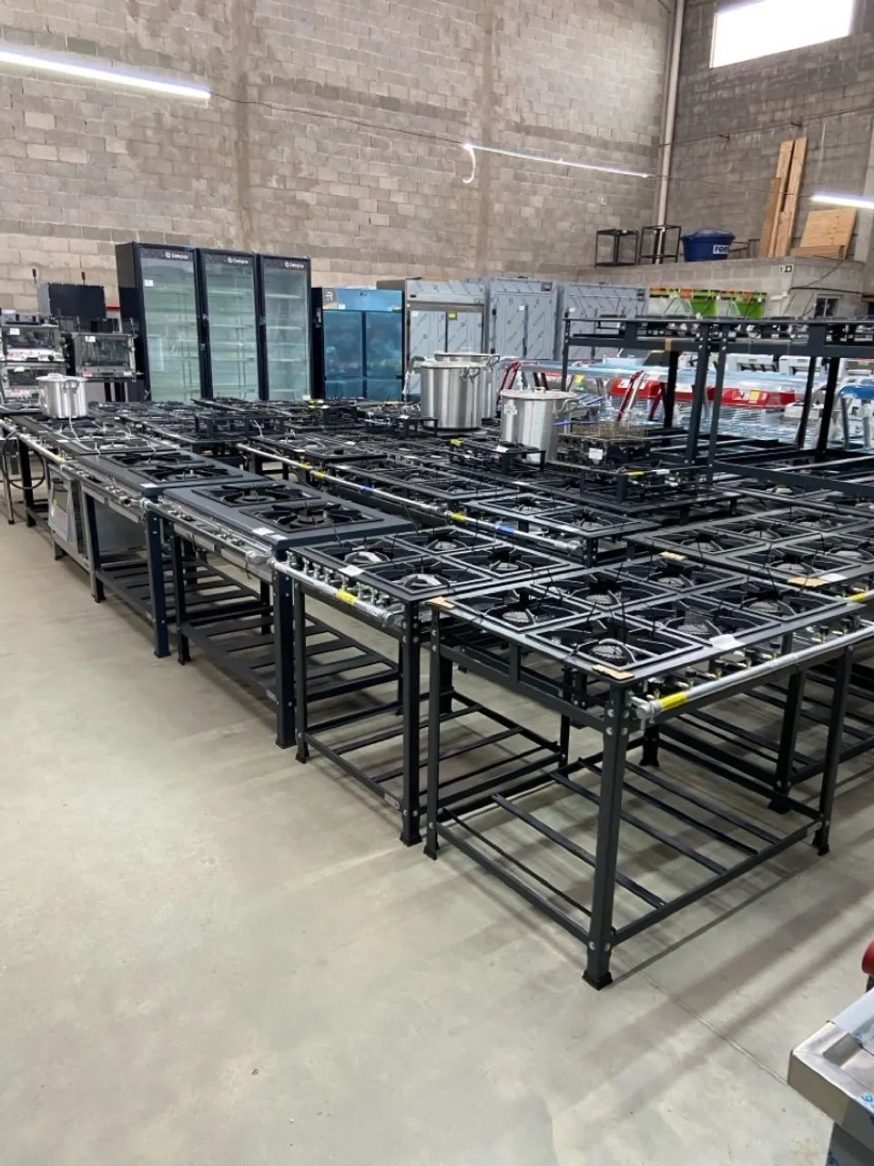 FOGÃO INDUSTRIAL 2 BOCAS 2QS AP GOLD QUEIM. STARLINE 30X30 - CEFAZ  - Foto 5