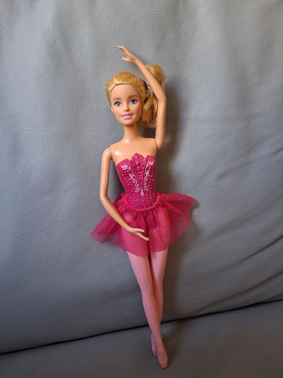 Boneca Bailarina Barbie Rosa - Foto 2