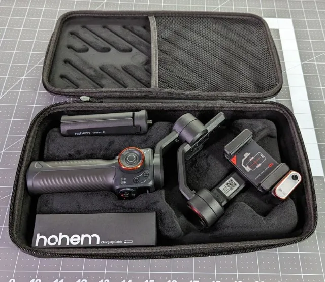 Estabilizador Gimbal Hohem Isteady M6 Kit 3eixos Modelo 2024 Cor Preto