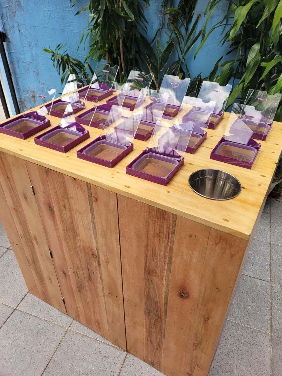 Balcão de guloseimas 