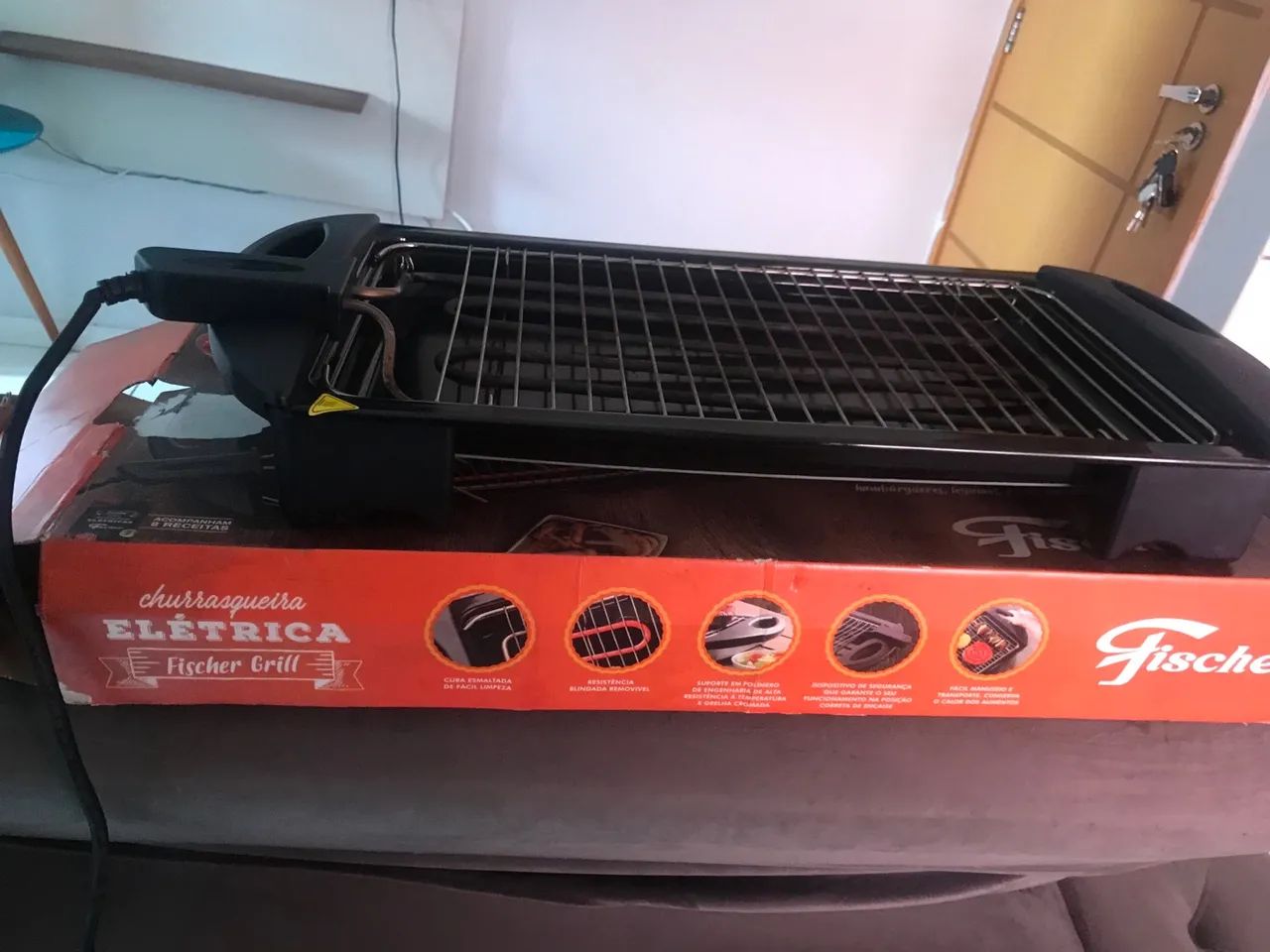 Churrasqueira Elétrica Fischer Grill - Nova