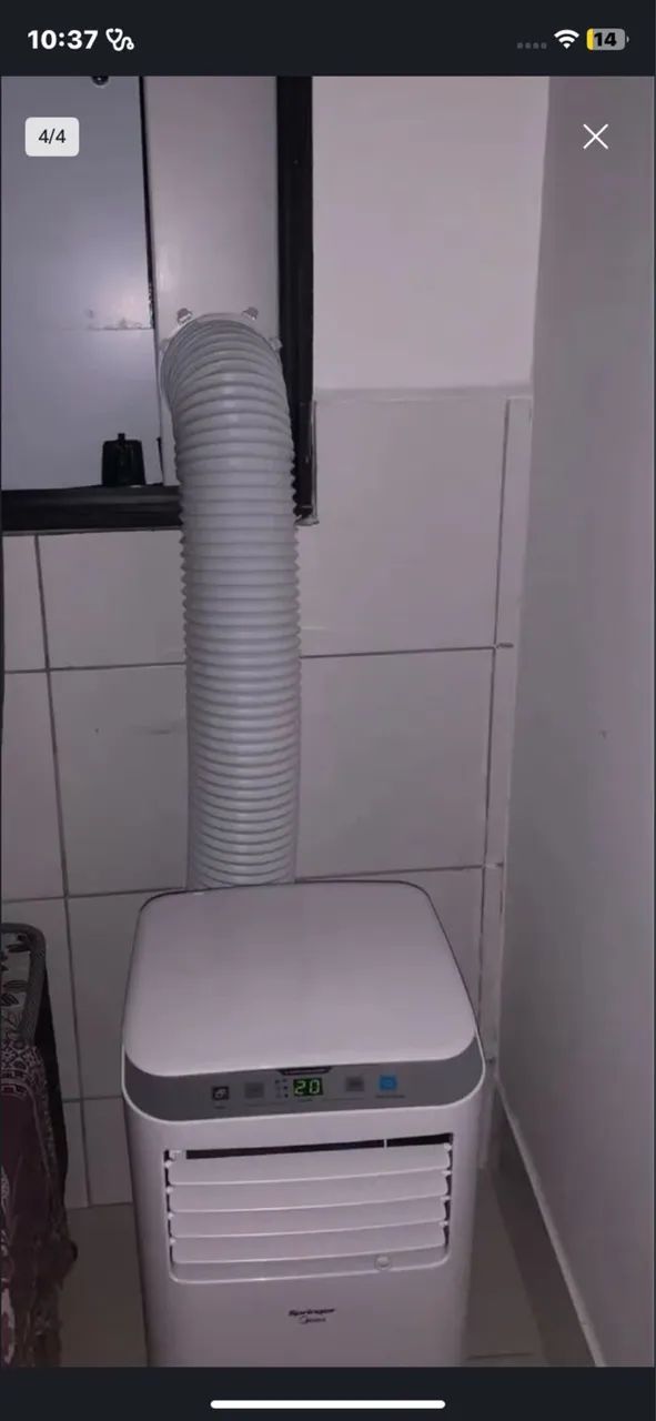 Ar Condicionado Portátil Midea 12000 BTUs - Novíssimo + Garantia! - Foto 3