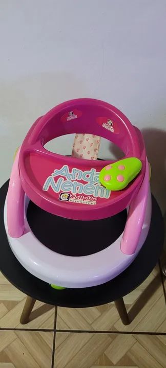 Andador para boneca Anda neneda Cotiplás  antigo e raro precisa de reparo  - Foto 4