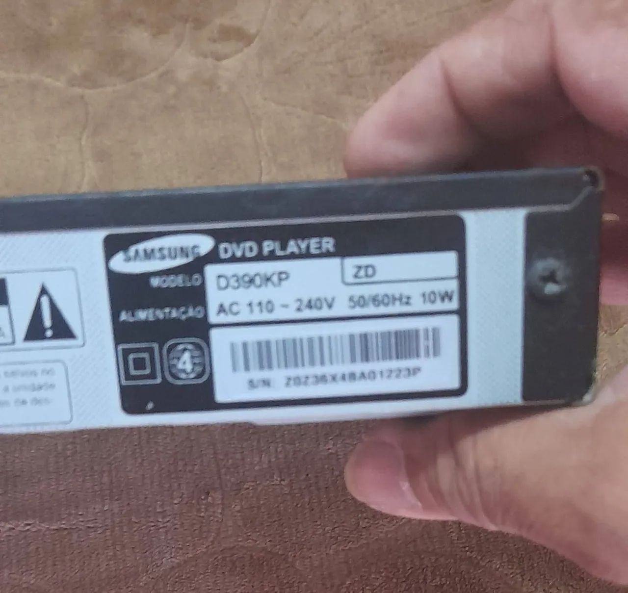 DVD Player Samsung - Usado em ótimo estado! - Foto 4