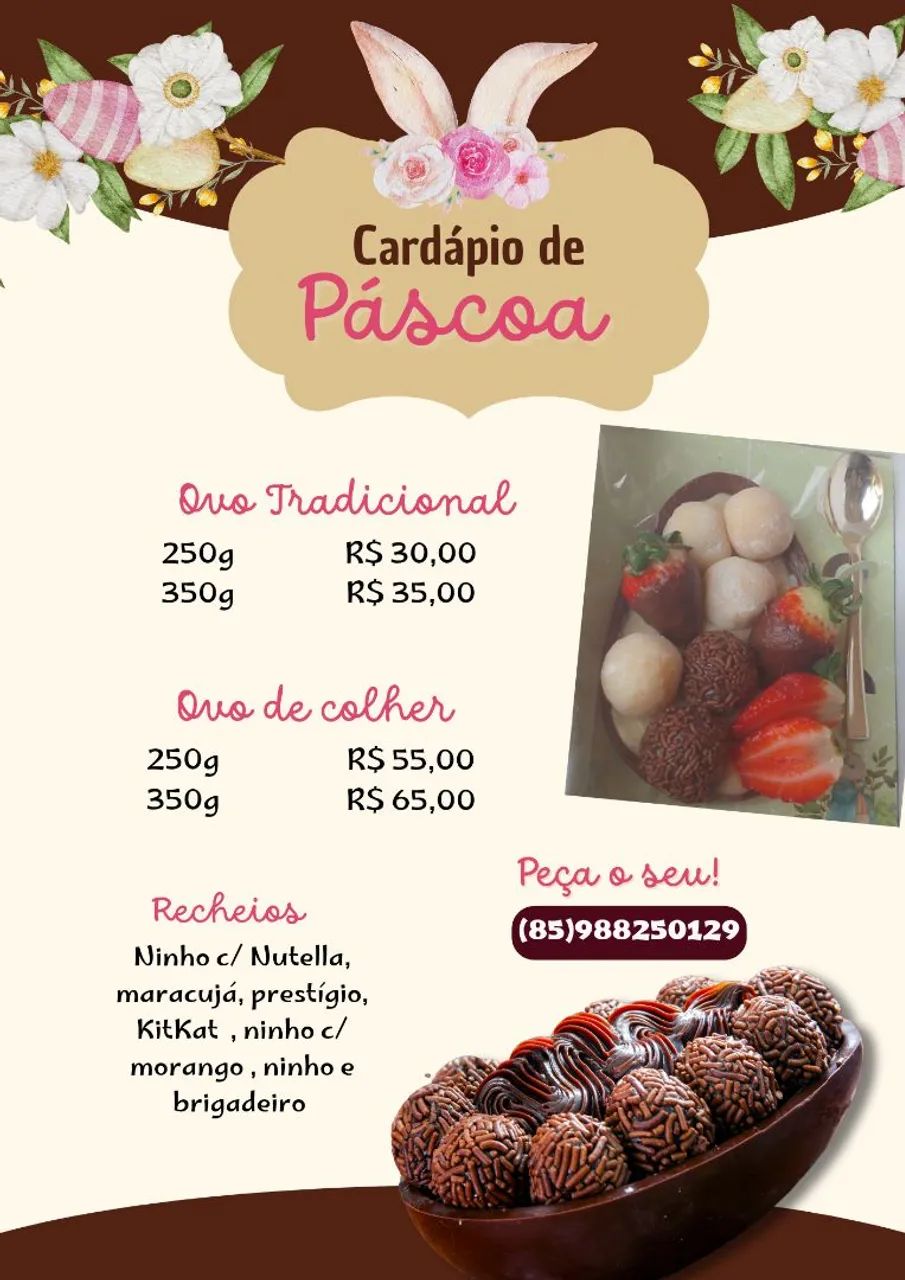 Ovos de colher , tradicional, trufado e para criança com brinquedo dentro !!!