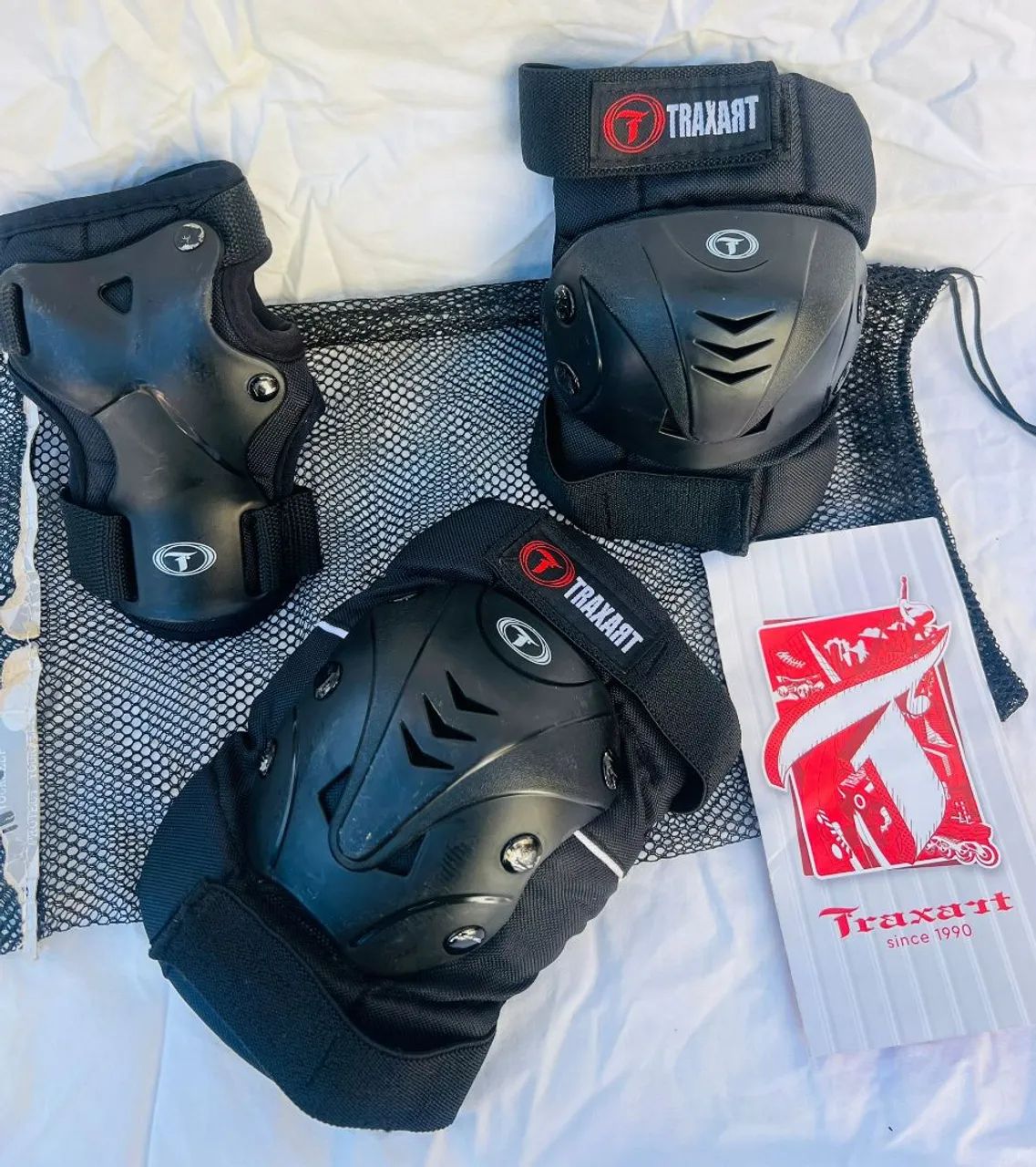 Patins Traxart com kit de proteção  - Foto 4