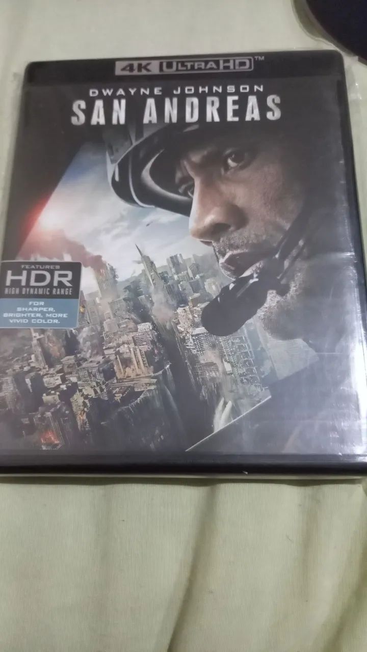 Terremoto San Andreas - 4K Ultra HD dublado  Blu-Ray