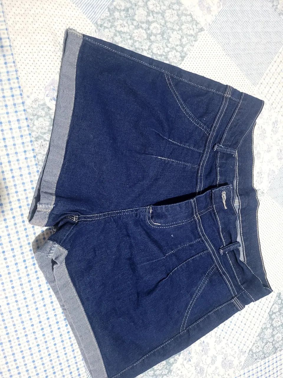 Short Jeans Azul - Foto 3