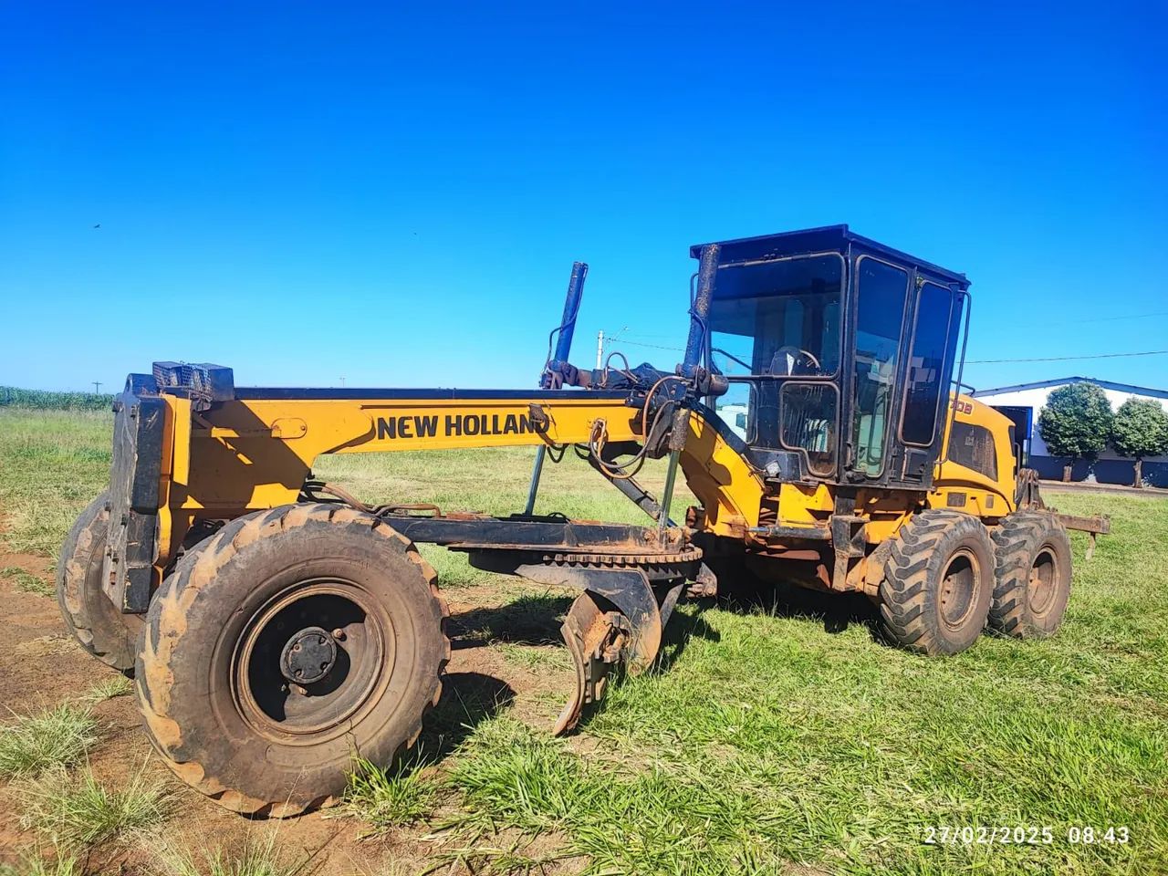 Motoniveladora New Holland RG170 - Ano 2008 - Foto 4