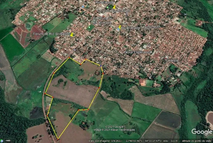 Chacara Otima para loteamento Rio Brilhante MS