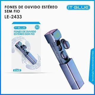 Fones de ouvido bluetooth It blue bluetooth 5.3 sem fio