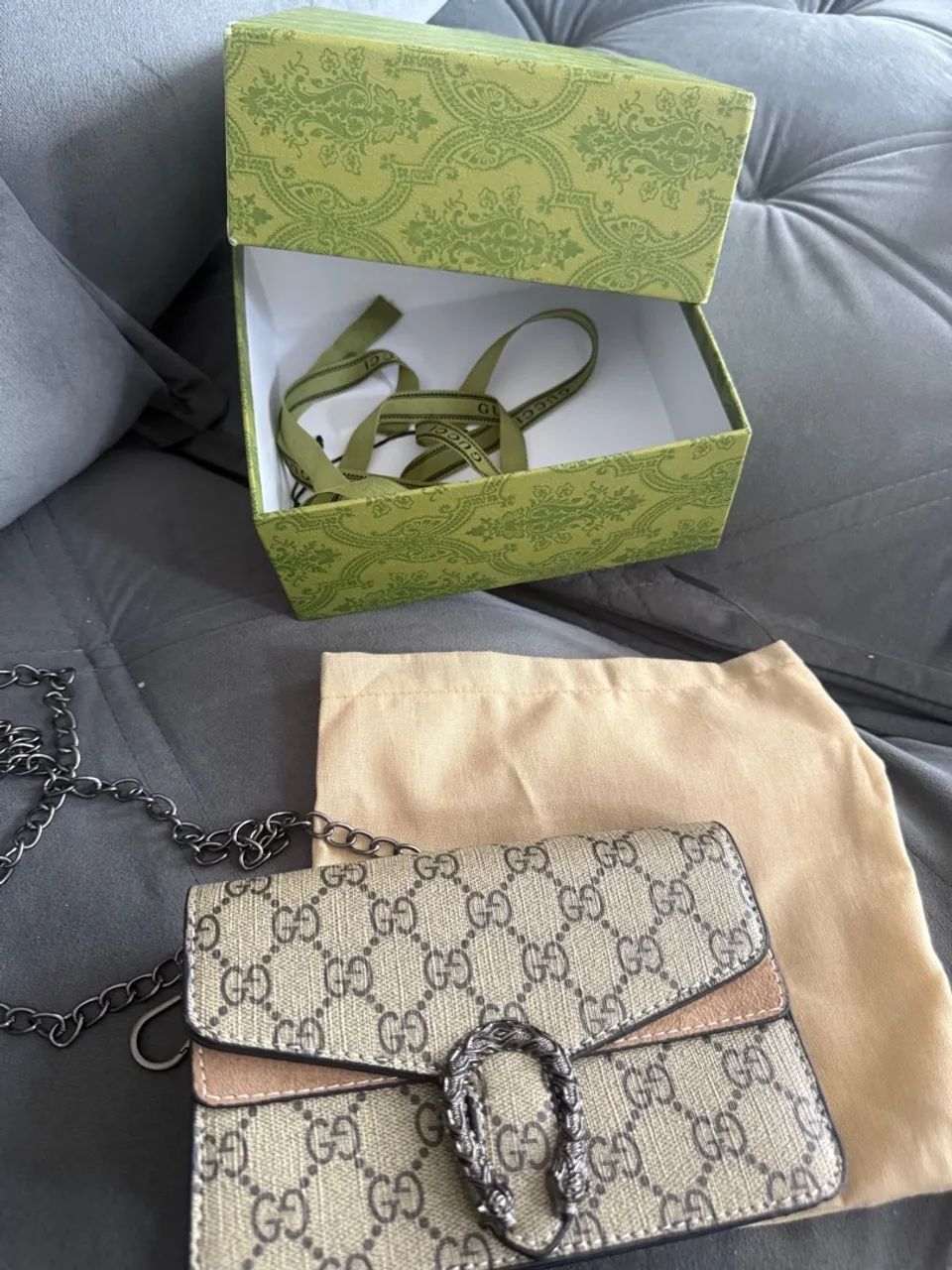Bolsa Gucci GG Marmont - Foto 2
