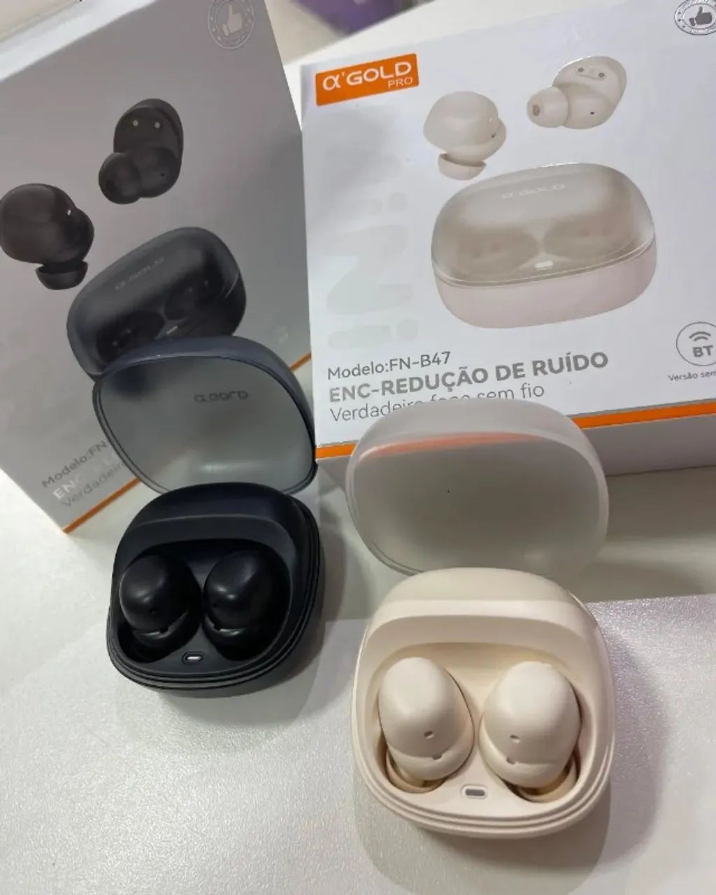 Fone Bluetooth sem fio/Redução de ruídos