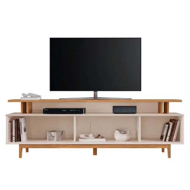 12X SEM JUROS - BANCADA 100% MDF COM 2 PORTAS | PARA TV ATÉ 75? - Foto 4
