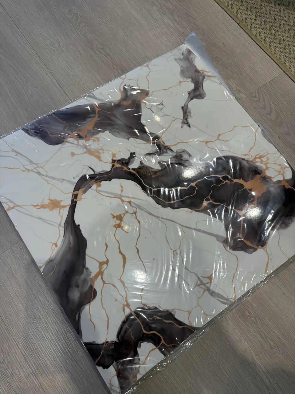 Placas Adesivas para parede Marmorizada