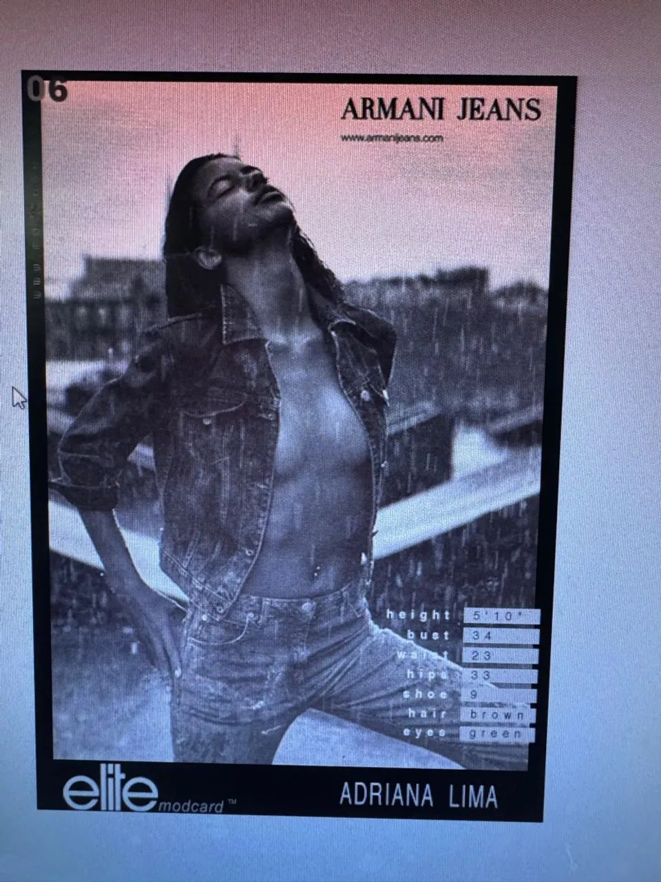 Cd Book 2001 Adriana Lima - Foto 5