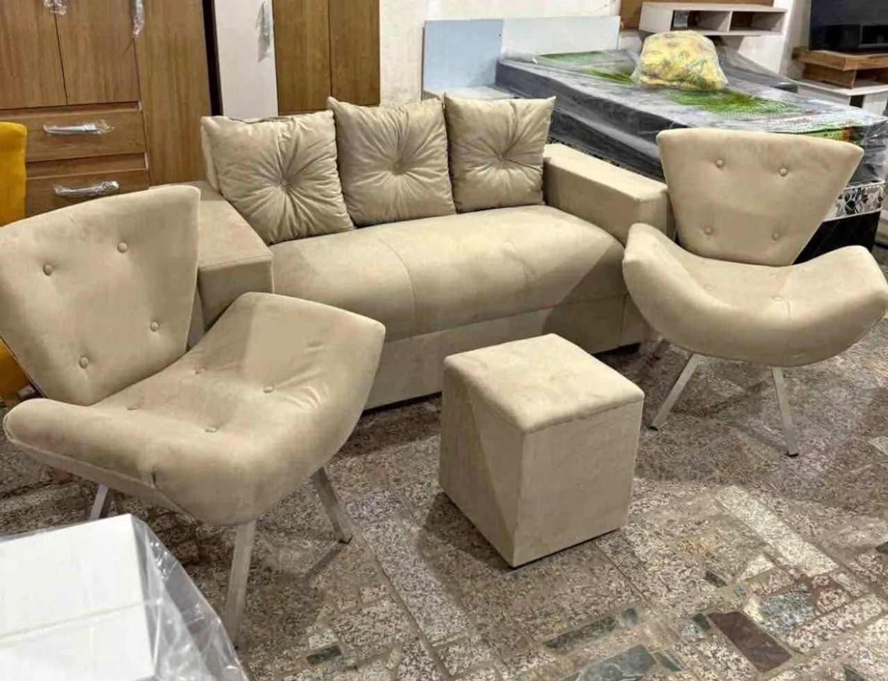 Kit de Sofá Com Poltronas  - Foto 4